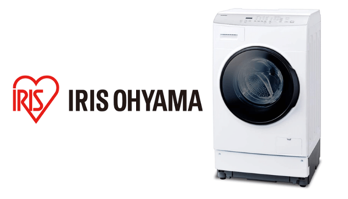 アイリスオーヤマのドラム式洗濯乾燥機 FLK832